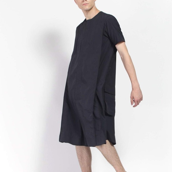 New Beira unisex oversized layer jumpsuit Black - Picture 7 of 12
